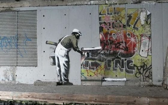 Grafitti de Bansky