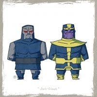 Darkseid vs Thanos