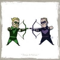 Green Arrow vs Hawkeye